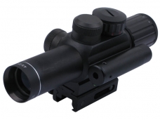 Accurate M6 4x25 Tactical Riflescope with Red Laser